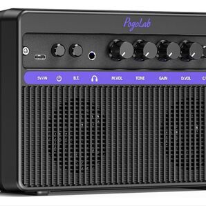 POGOLAB ギターアンプ 小型 2*8W Bluetooth