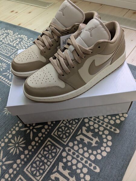 Nike Women's Air Jordan 1 Low "Desert Camo" 27.0 最終値下げ中