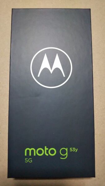 新品未使用 motorola moto g53y 5G アークティックシルバー SIMフリー モトローラ