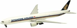 ＜新品＞　エフトイズ　世界のエアライン　シンガポール航空　⑧ BOEING 777-300ER　1/500サイズ