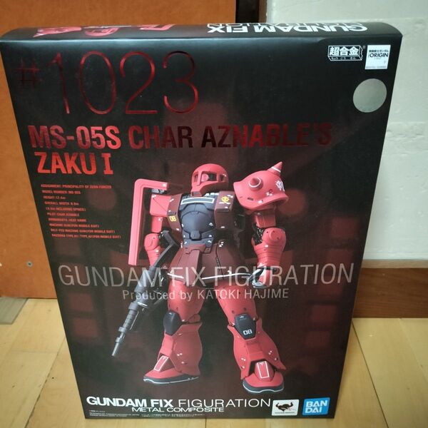 GUNDAM FIX FIGURATION METAL COMPOSITE MS-05S シャア専用ザクI #1023