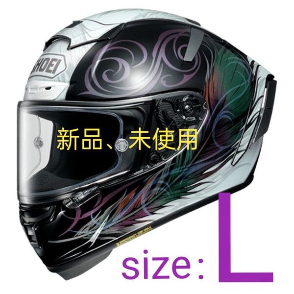 SHOEI X-14 KUJAKU TC-10 (Lサイズ)