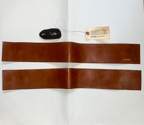 Walnut Studio Sew-on Leather Bar Wraps.本革縫い付け、アメリカンレザー、オレゴン州