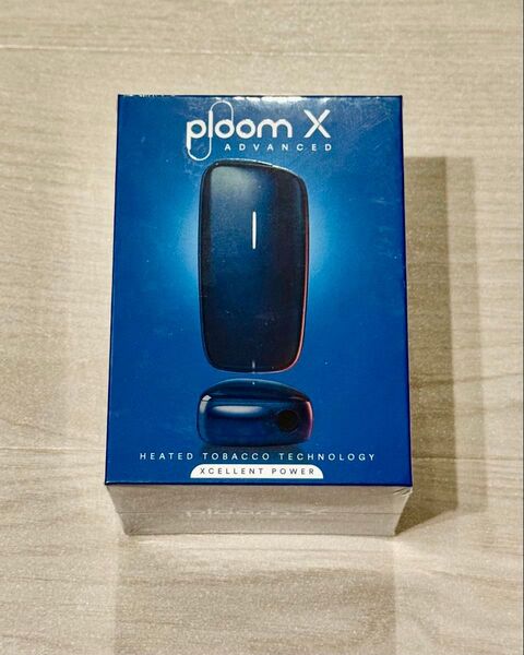 【新品未開封】ディープスカイブルー プルーム エックス アドバンスド スターターキット Ploom X ADVANCED 本体