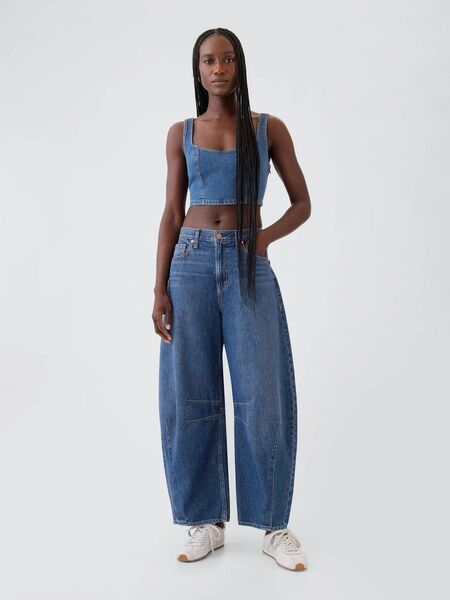 GAP ミッドライズ ホースシュー デニム