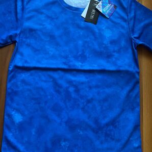 iCOOL 吸汗速乾 Tシャツ ブルー系 新品 150 未使用