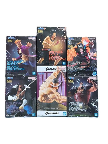 白ひげ海賊団フィギュア 6体セット ワンピース エース 白ひげ ビスタ ジョズ マルコ ティーチ