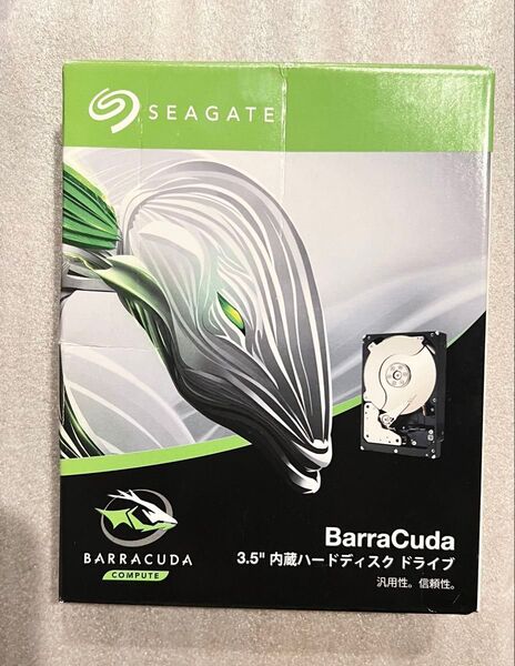 HDD 3.5インチ 8TB(8000GB)ハードディスク Seagate BarraCuda