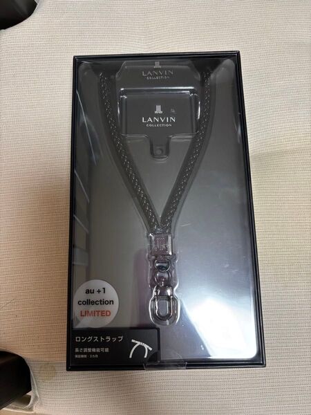 LANVIN COLLECTION ロングストラップ ブラック R238002X