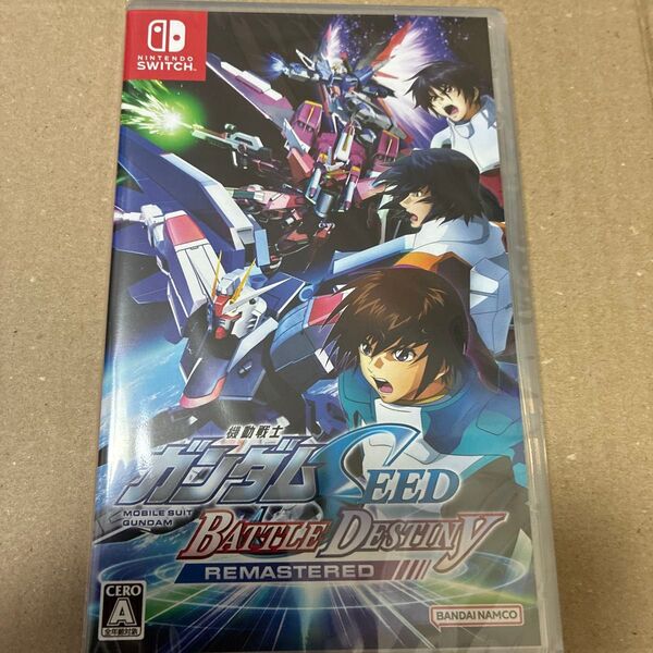 未開封 【Switch】 機動戦士ガンダムSEED BATTLE DESTINY REMASTERED
