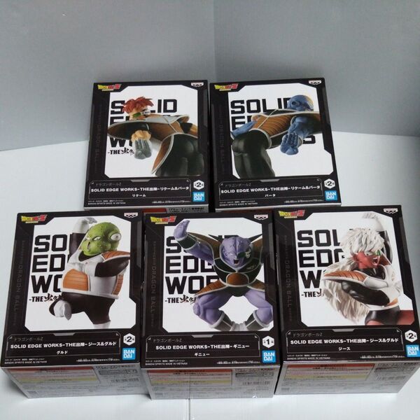 未開封 ドラゴンボールZ SOLID EDGE WORKS -THE出陣-ギニュー特戦隊 フィギュア