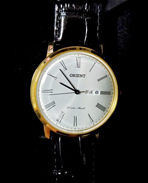 ORIENT 腕時計 Water Resist ゴールド ホワイト ブラック