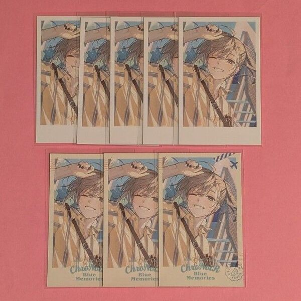 にじさんじ 叶 ChroNoiR Blue Memories ランダムチェキ風カード