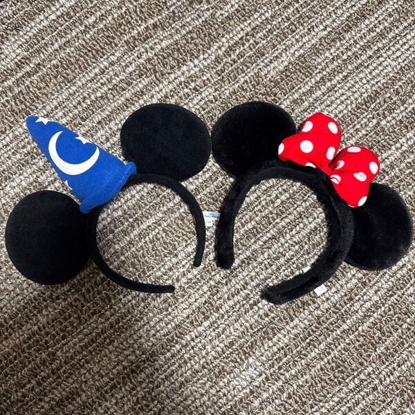 ディズニー カチューシャ ミニー ミッキー