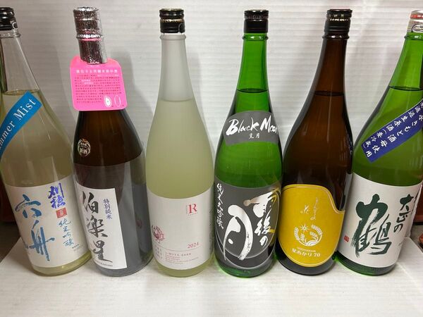 【一升瓶】日本酒6本セット!