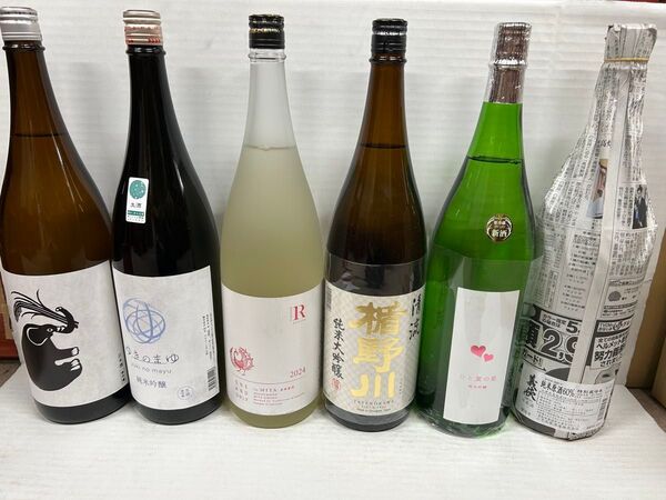 【一升瓶】日本酒6本セット!