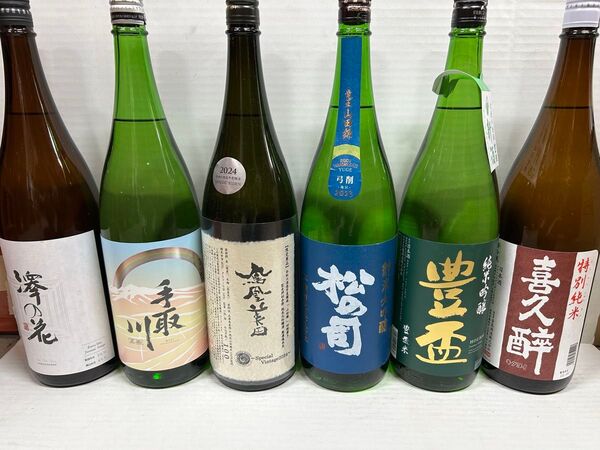 【一升瓶】日本酒6本セット!