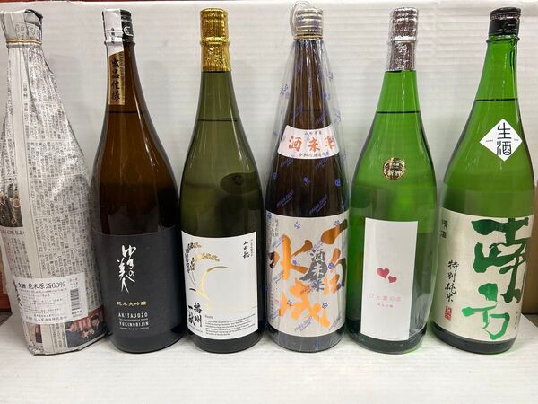 【一升瓶】日本酒6本セット!