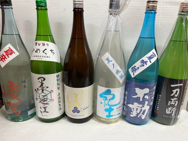 【一升瓶】日本酒6本セット!