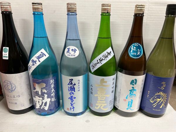【一升瓶】日本酒6本セット!