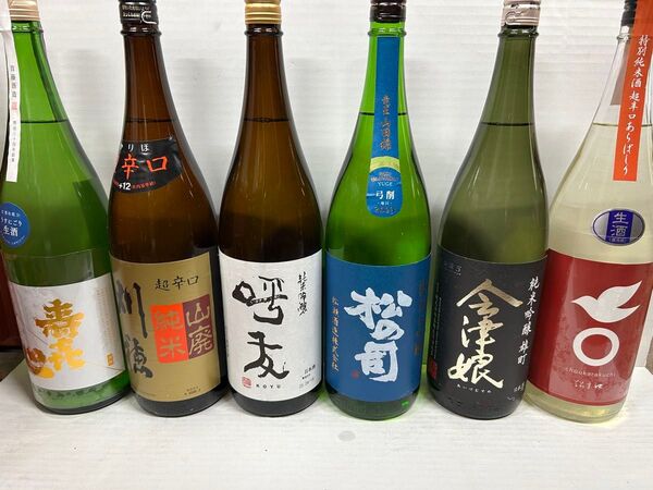 【一升瓶】日本酒6本セット!