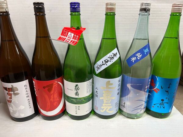 【一升瓶】日本酒6本セット!