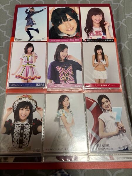 AKB48 渡辺麻友 生写真 ①