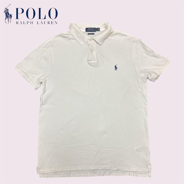 Ralph Lauren ラルフローレン ポロシャツ ホワイト 半袖 ポロ 白