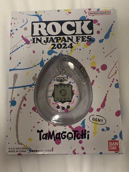 RIJF2024 たまごっち ペイント ロッキン2024 限定 BANDAI バンダイ ROCK IN JAPAN 新品
