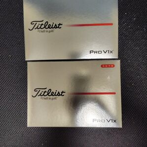 タイトリスト プロV1X PROV1X ゴルフボール 2025年モデル ハイナンバー 2ダース