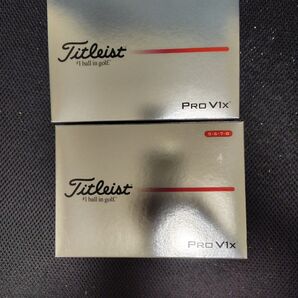 タイトリスト プロV1X PROV1X ゴルフボール 2025年モデル ハイナンバー 2ダース
