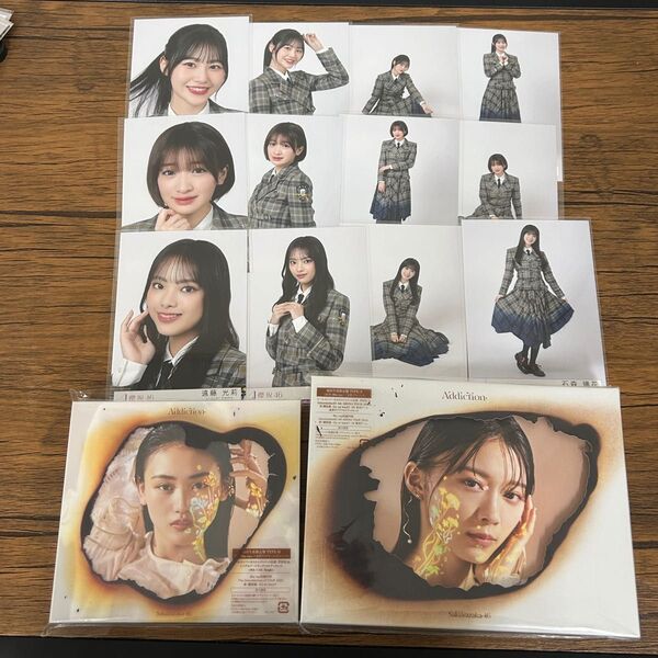 櫻坂46 2ndアルバム addiction 初回生産限定盤 2形態 ※おまけ付き