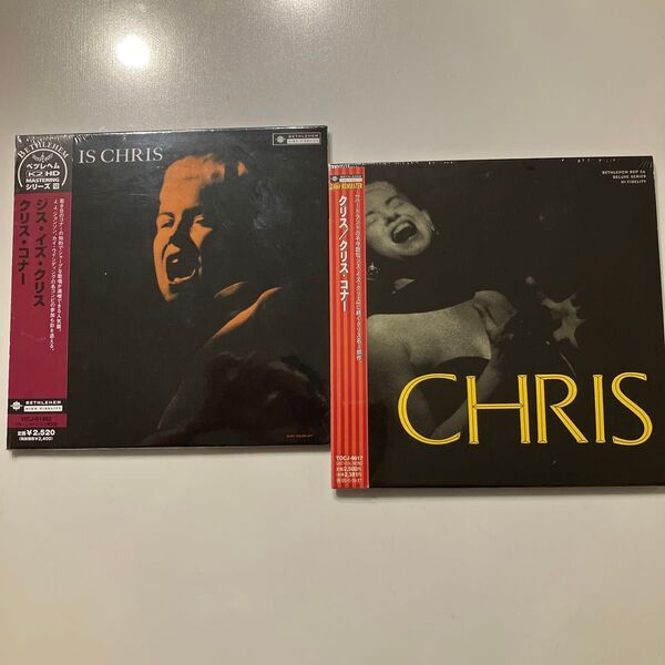 【新品未開封】 クリス・コナー CD 2枚まとめ売り(紙ジャケット仕様)