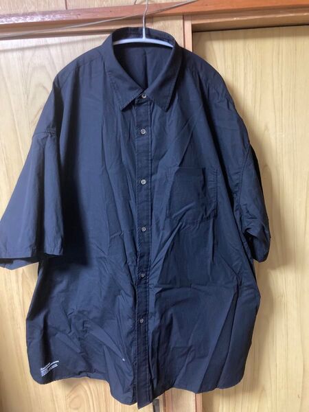 フレッシュサービス 半袖 シャツ 黒 Lサイズ
