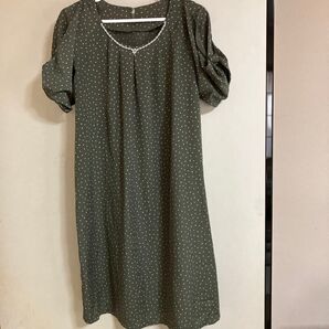 ドット柄チュニック