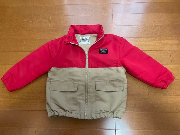 アウター ジャケット ジャンパー 裏起毛 キッズ サイズ 110 子ども服 こども服 しまむら