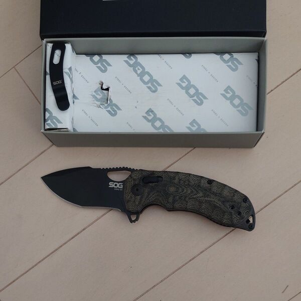 ソグ キク XRロック ブラック SOG KIKU XR LOCK フォールディングナイフ 折り畳みナイフ アウトドア