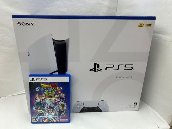 PlayStation5 slim CFI-2000 ディスクドライブ搭載モデル ドラゴンボール スパーキングゼロ ソフト付き