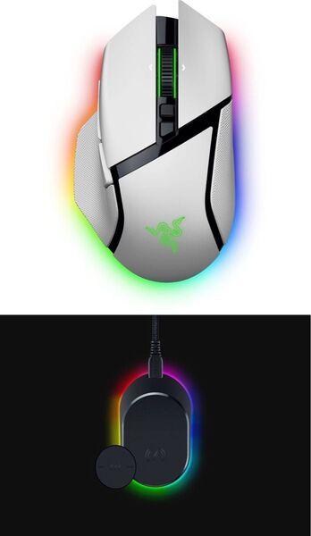 新品未開封 RAZER BASILISK V3 PRO ホワイト MOUSE DOCK PRO セット