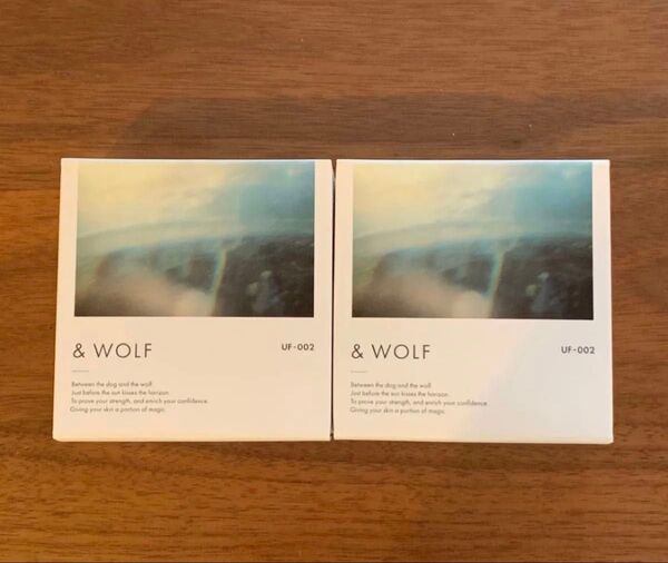 & WOLF by Nオーガニック UVセラムリキッドファンデーション 002 2個セット