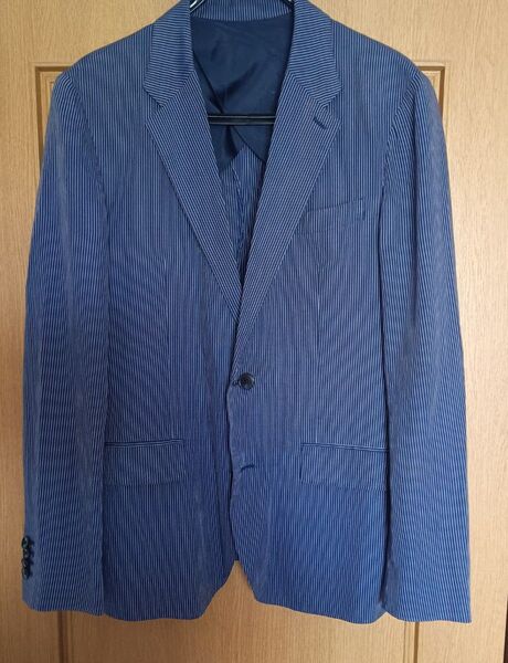 美品 ストライプ柄 テーラードジャケット LARDINI BOGLIOLI
