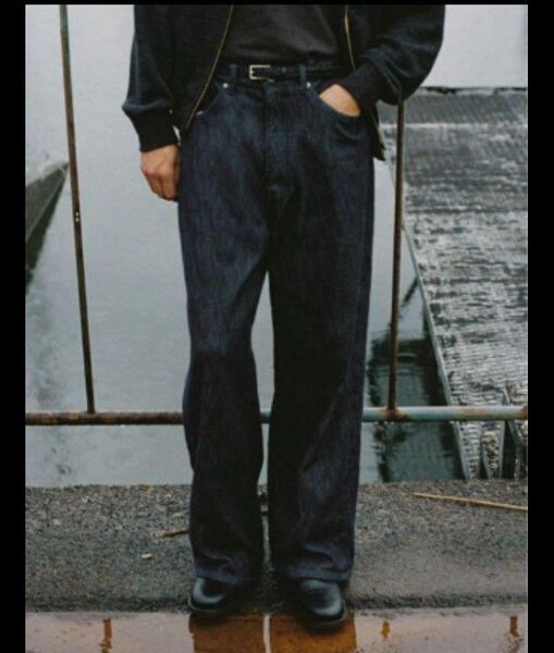 LIDNM XX SLUB BAGGY DENIM Sサイズ