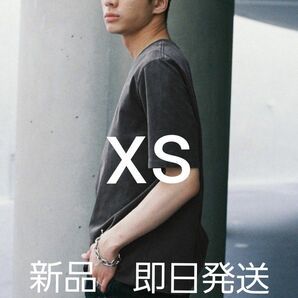 WYM LIDNM EXTRA FINE COTTON BASIC TEE -SLIM CROPPED FIT-xsサイズ