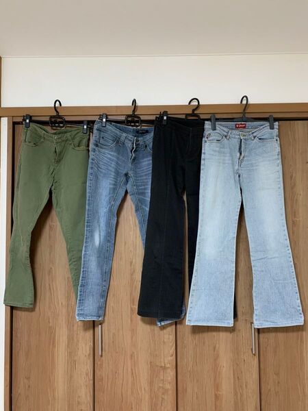 レディース パンツ 4点まとめ売り