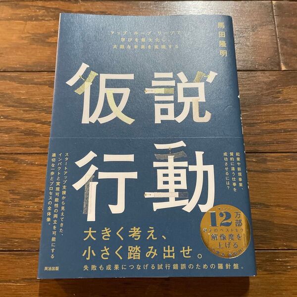 仮説行動 マップ・ループ・リープで学びを最大化し、大胆な未来を実現する 馬田隆明/著