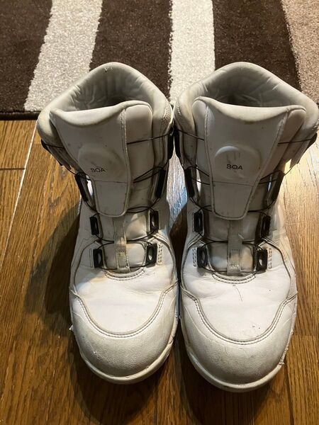 asics BOA アシックス安全靴/作業靴 27cm ホワイト
