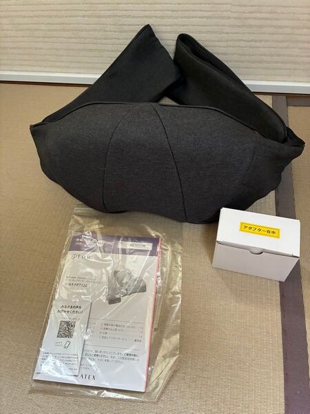 新品 TOR ネックマッサージャー コードレス AX-HPT120dg(ダークグレー)
