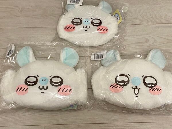 ちいかわ モモンガだらけくじ C賞 D賞 コンプ 3点セット クッション ショルダー