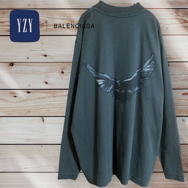 YEEZY × GAP ENGINEERED BY BALENCIAGA 10A DOVE LS TEE ロンT