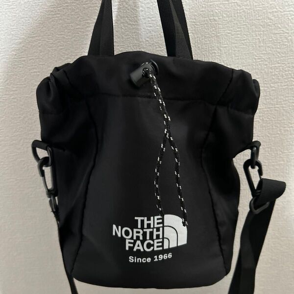 THE NORTH FACE 巾着型 ショルダーバッグ ブラック